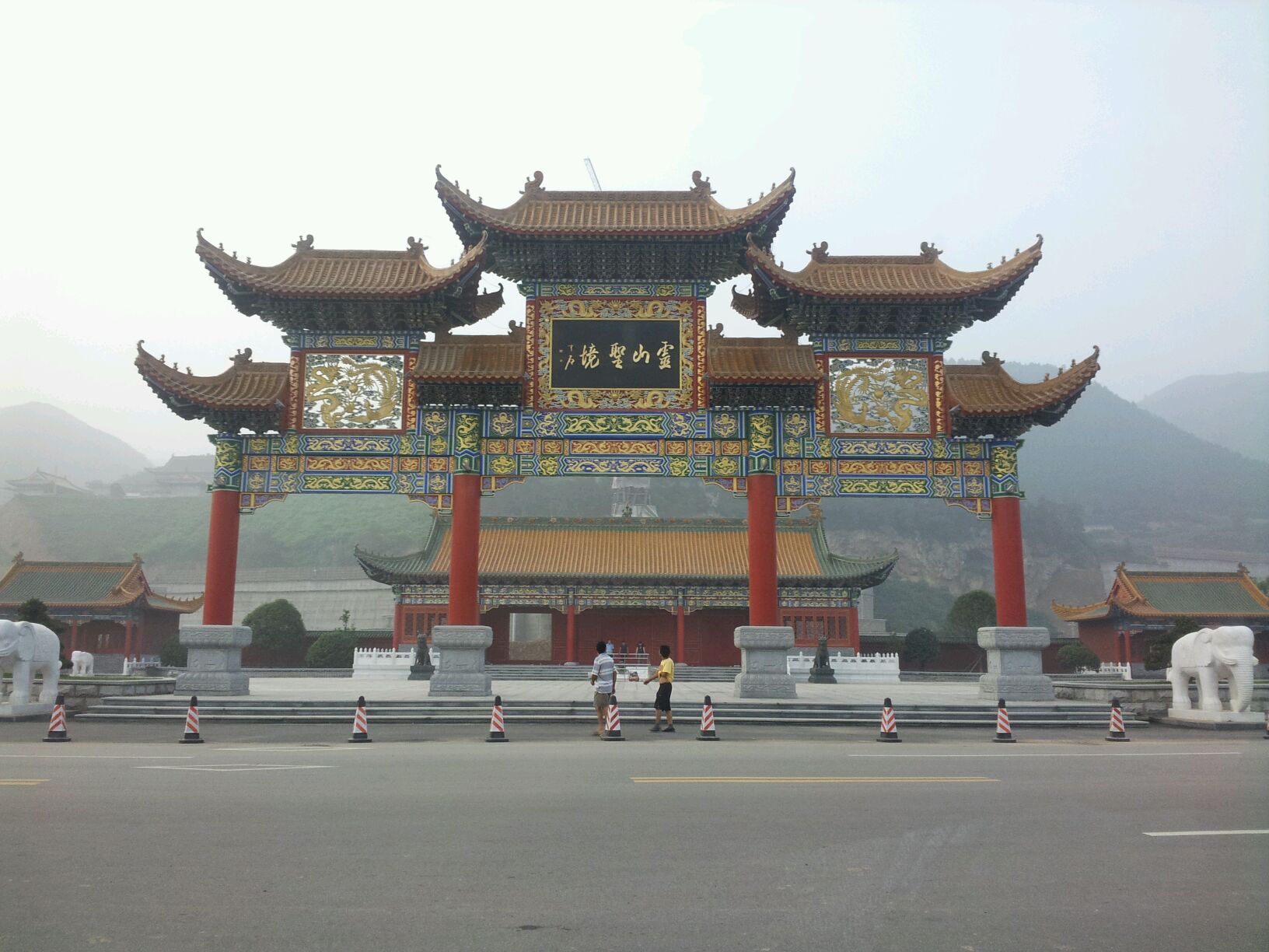 古建青瓦 宜陽靈山